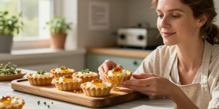 tartelettes chèvre miel