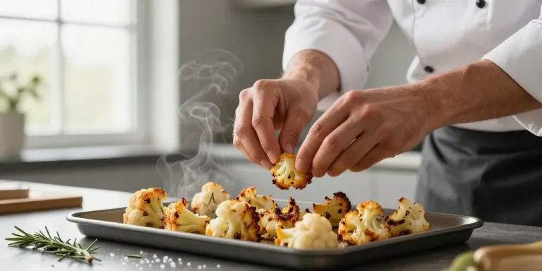 cuire choux fleur au four