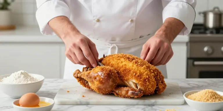 escalope de dinde pané