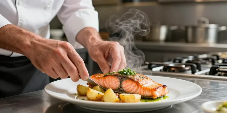 saumon pomme de terre sautées