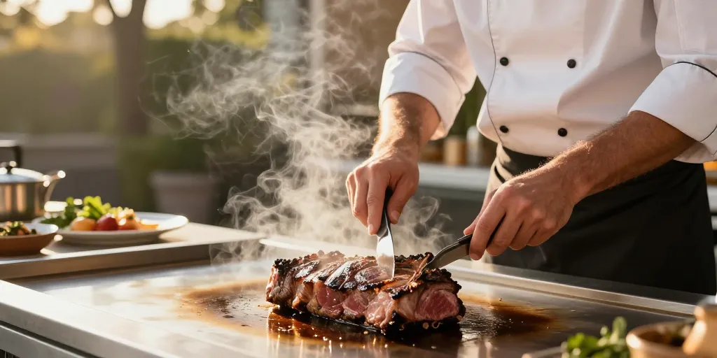 temps de cuisson côte de boeuf à la plancha