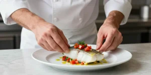 cabillaud sauce vierge
