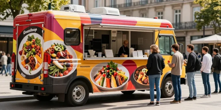 covering food truck