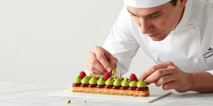 croustillant pistache framboise