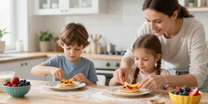 cuisiner avec les enfants