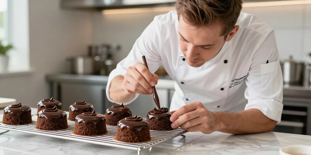 financier chocolat cyril lignac