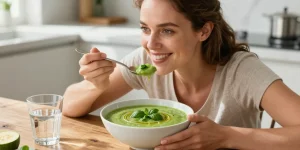 gaspacho vert courgette