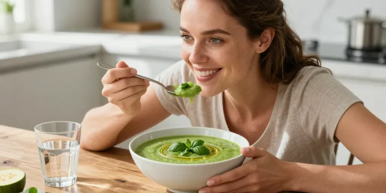 gaspacho vert courgette