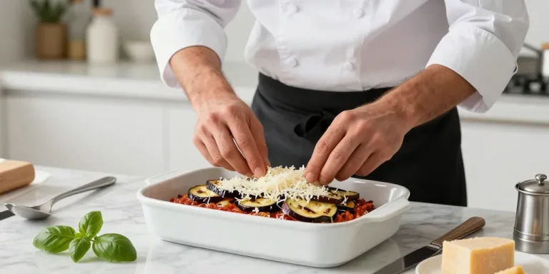 gratin d'aubergine au parmesan