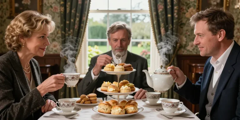 Thé et biscuits anglais, shortbreads et scones pour un vrai tea time british
