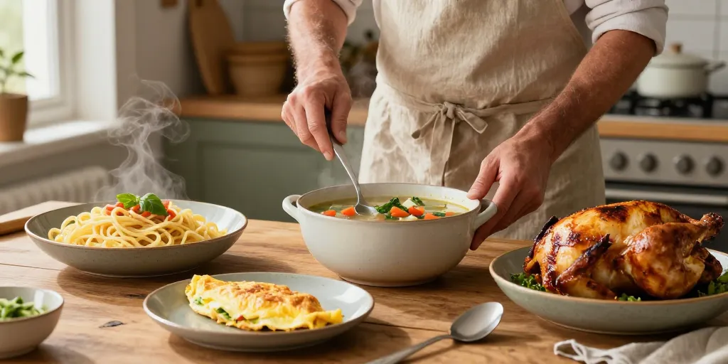 Quelques plats du quotidien faciles à réussir à coup sûr