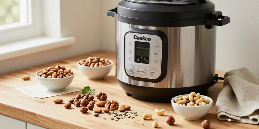 Snacks sains au Cookeo : intégrer les oléagineux dans vos recettes du quotidien