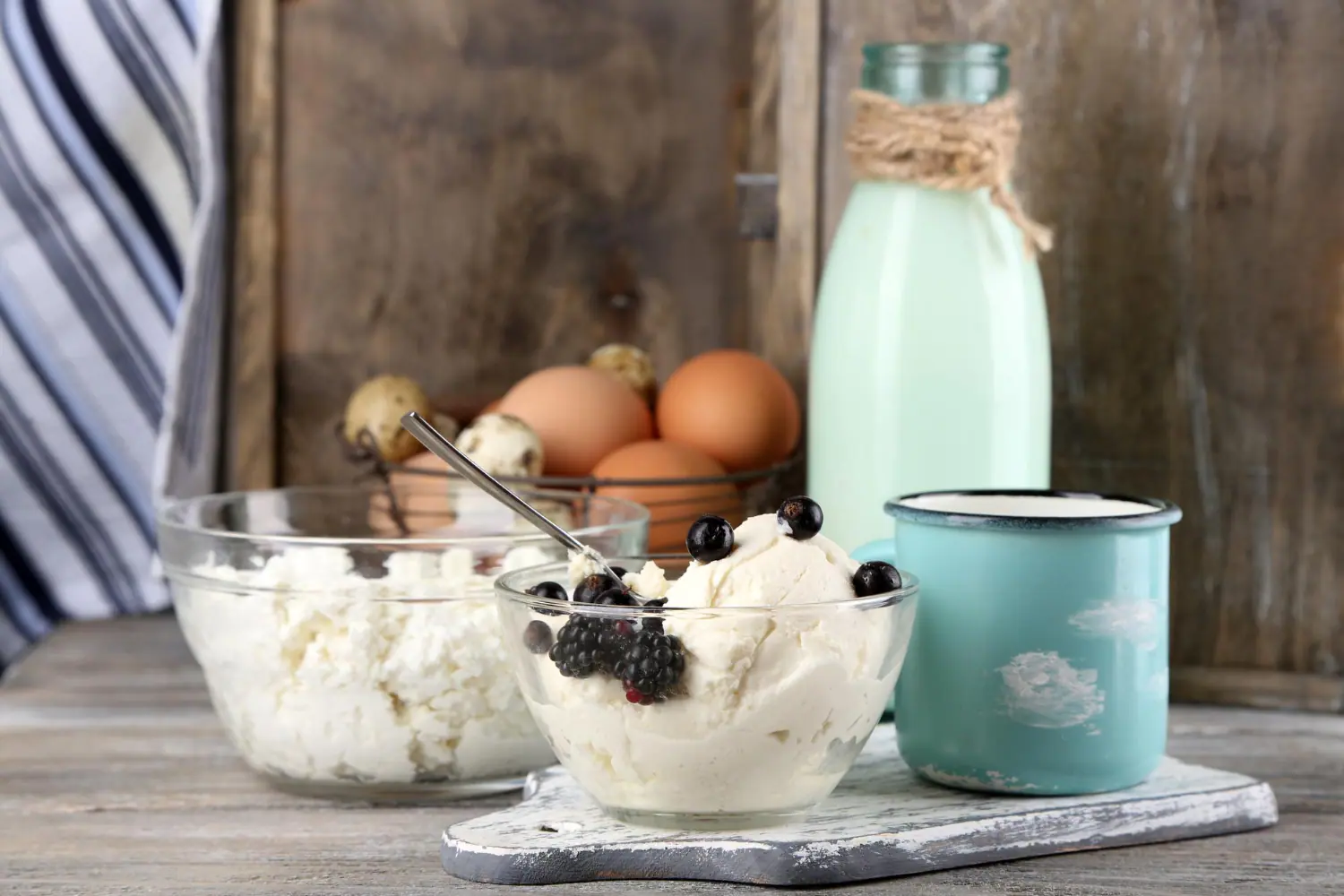 produits laitiers et glaces