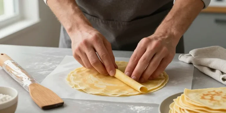 Comment emballer les crêpes ?
