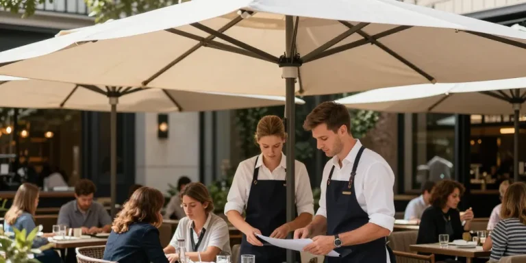 parasol pour terrasse professionnel