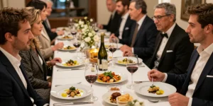 menu repas mariage italien