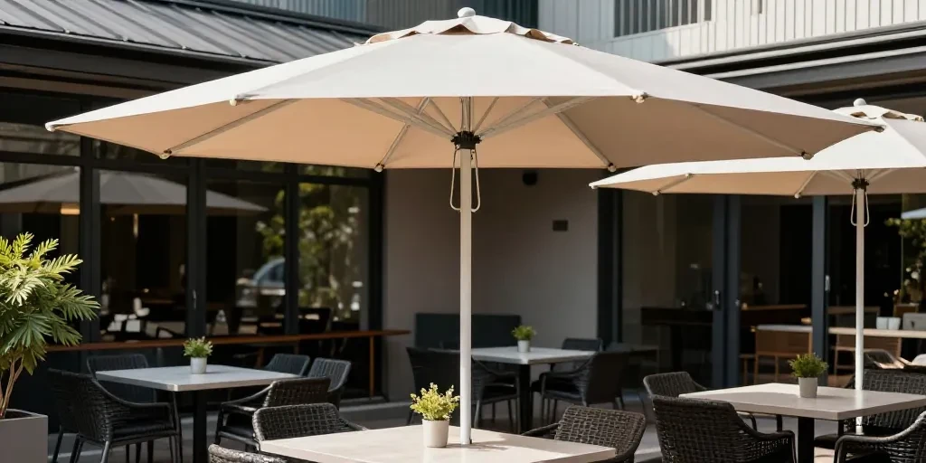parasol terrasse professionnel